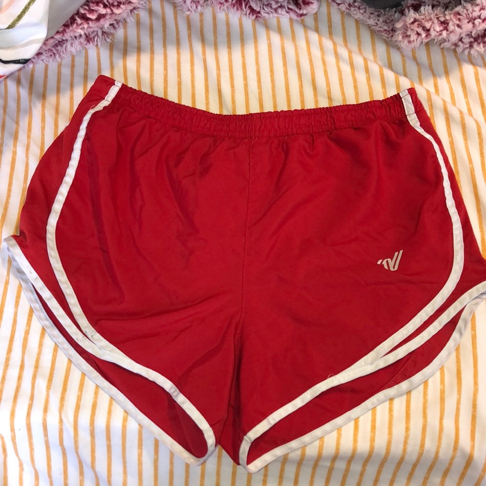 Varsity Red Cheer Shorts